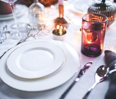 kolacja przy świecach